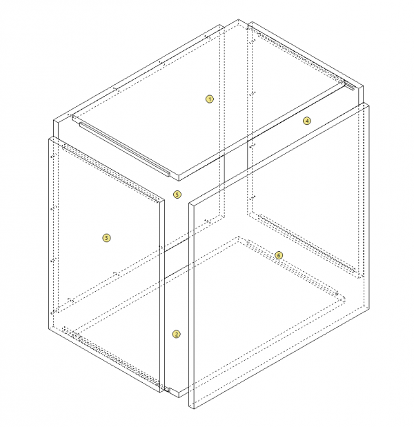 Lift Up Exploded View