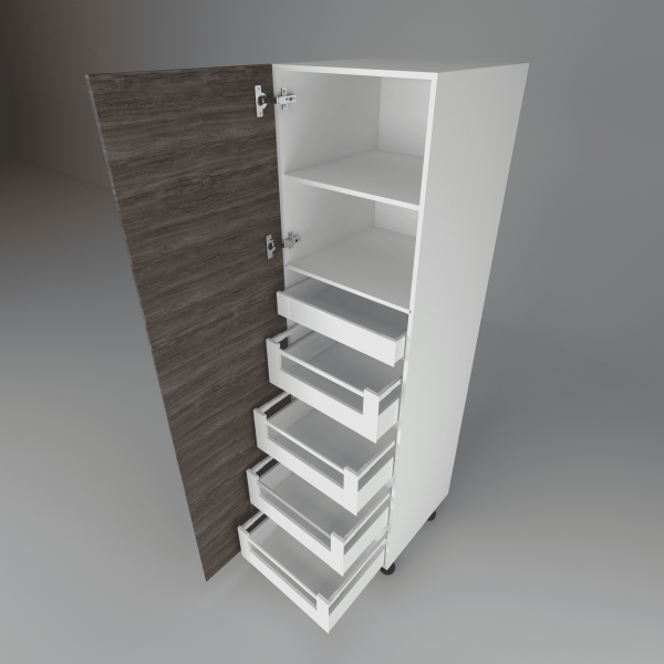 1 Door 5 Internal Drawers