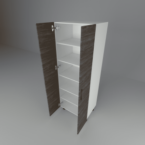 Two Door Tall Shelve Unit